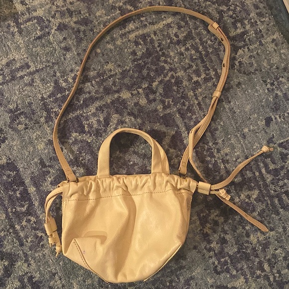 Madewell Handbags - Madewell-Piazza Mini Crossbody Bag in Buttered Scone